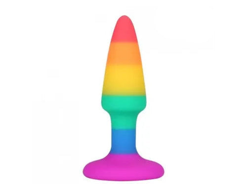 PLUG ANAL MULTICOLORE TAILLE S