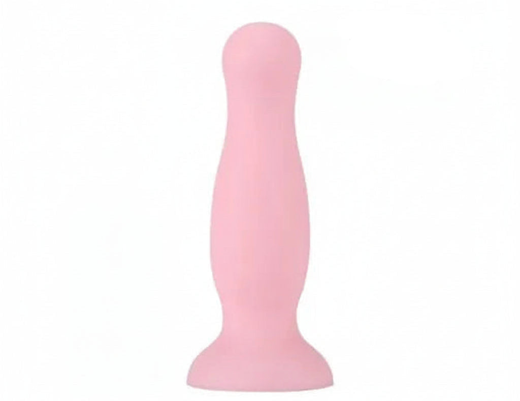 PLUG ANAL VENTOUSE ROSE PASTEL TAILLE S