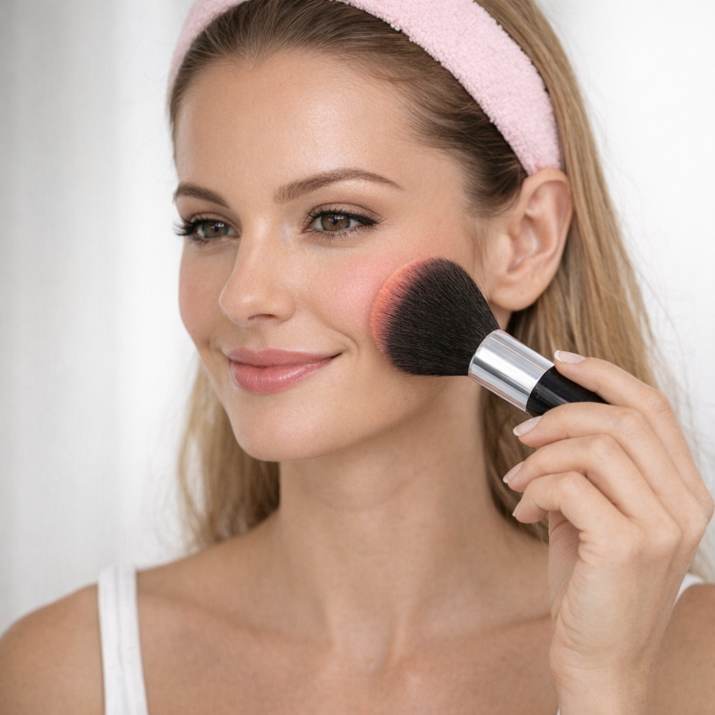 PINCEAU À BLUSH POUDRE 12CM