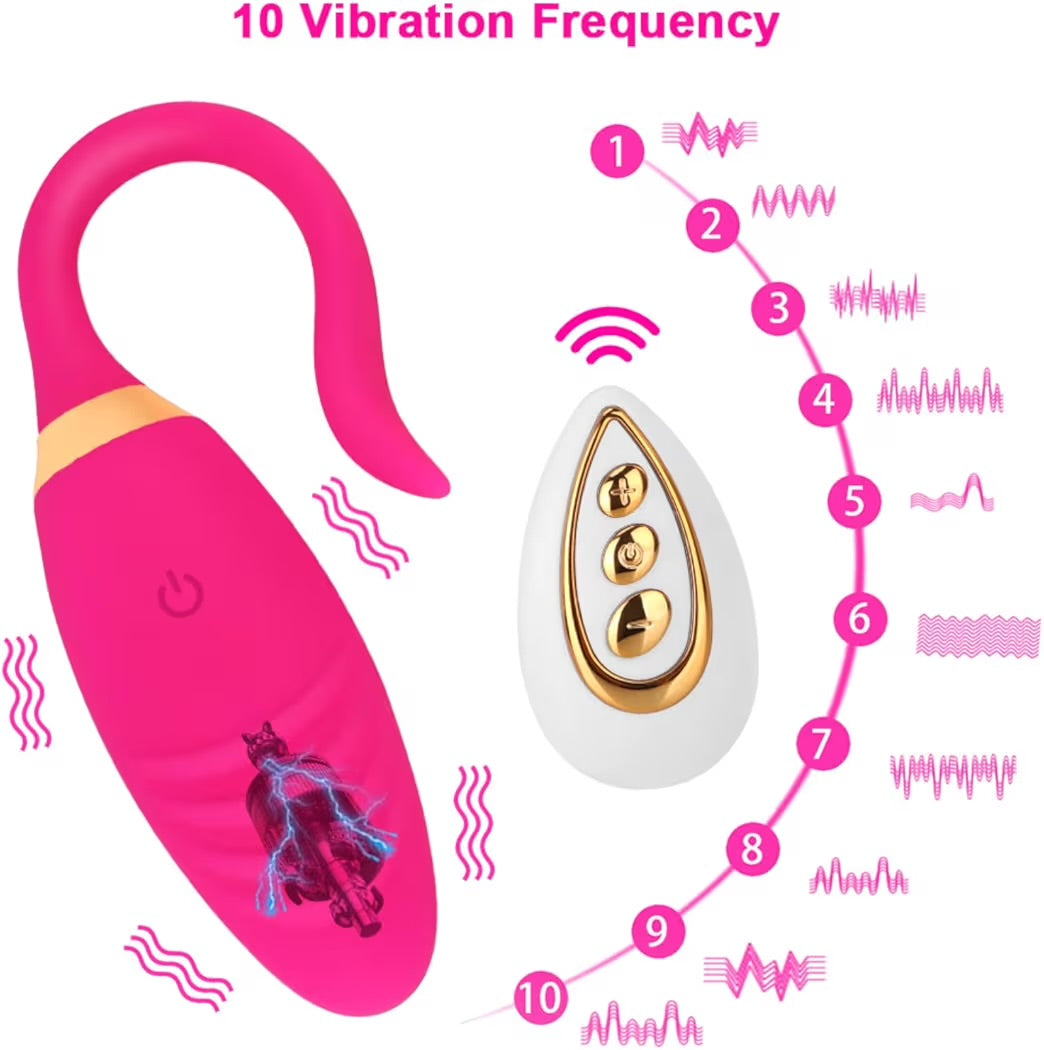 ŒUF VIBRANT PLEASURE SANS FIL