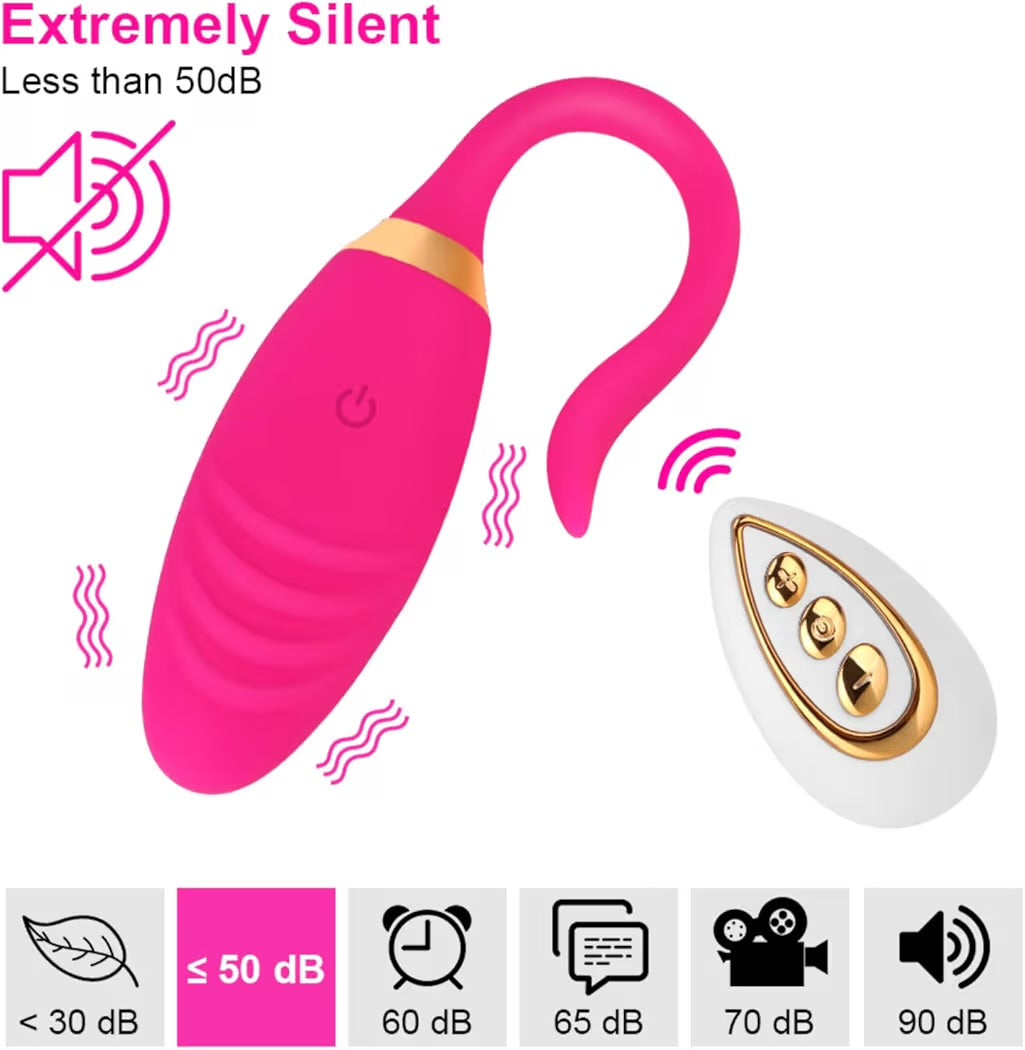 ŒUF VIBRANT PLEASURE SANS FIL