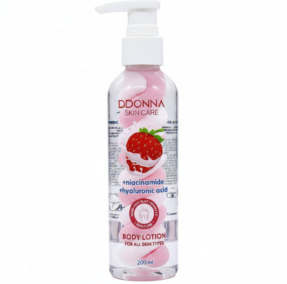 LOTION CORPORELLE FRAISE & CRÈME 200ML