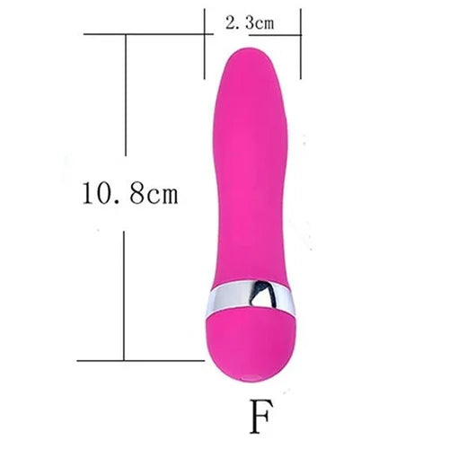 MINI VIBROMASSEUR ROSE 11CM
