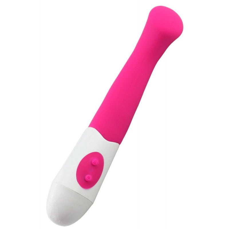 VIBROMASSEUR ROSE TÊTÊ PLATE POINT- 19CM